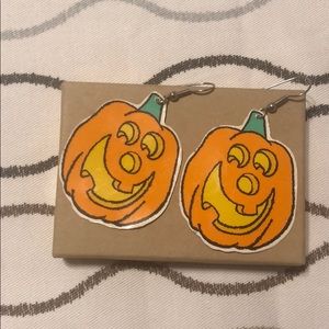 Pumpkin earrings